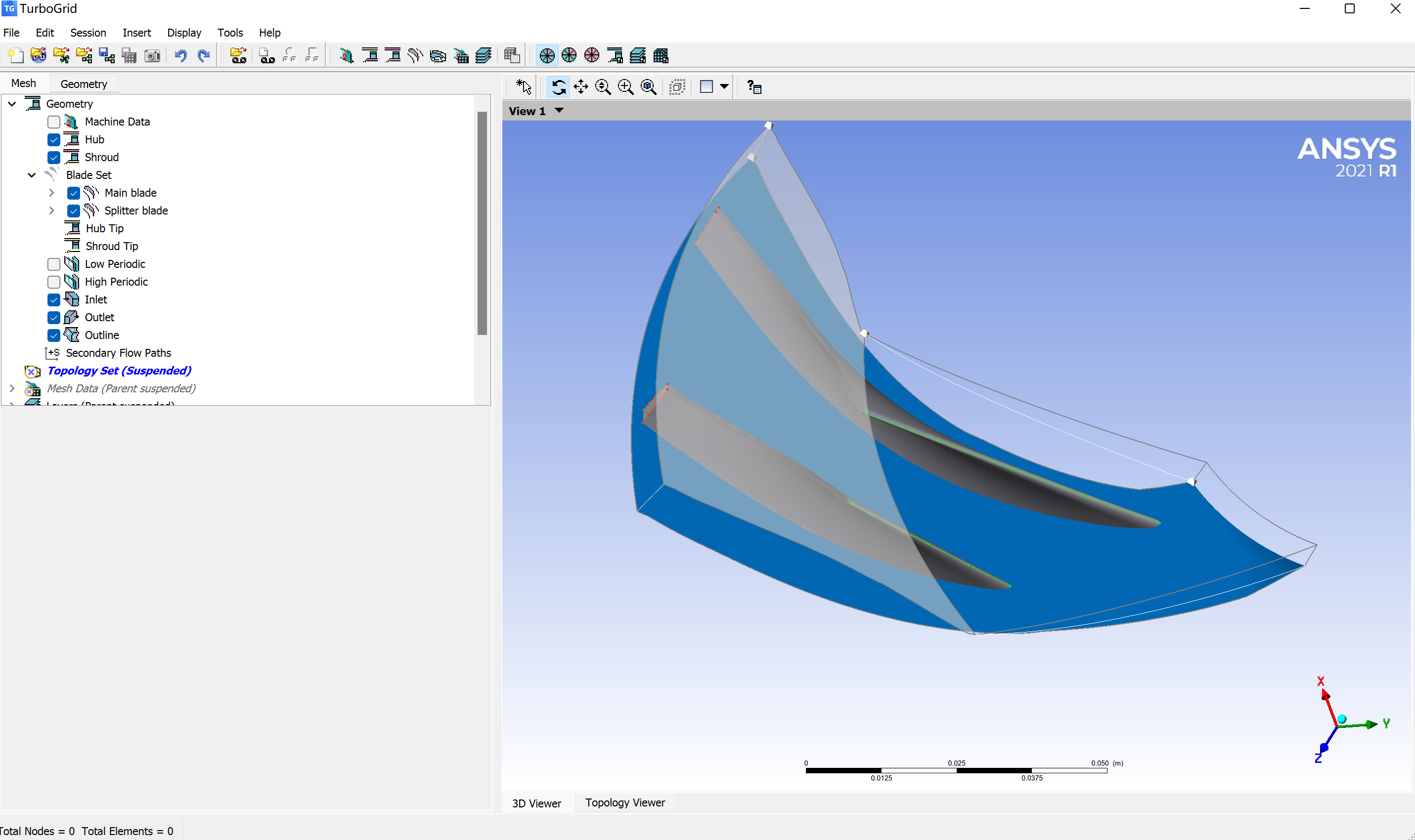 Cfturbo导入TurboGrid的三种方法